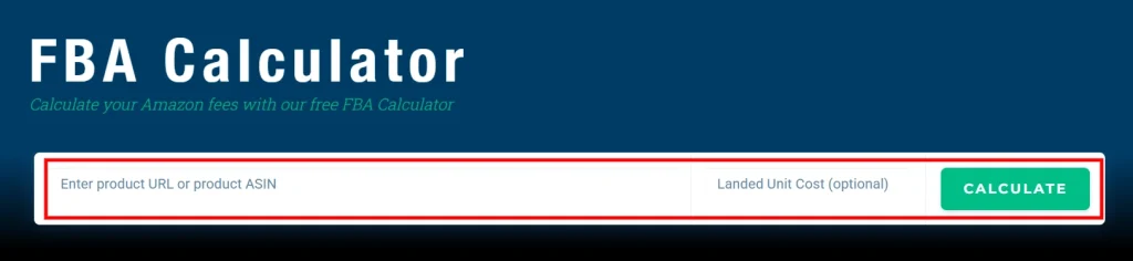 Amazon FBA Profit Calculator by Viral Launch