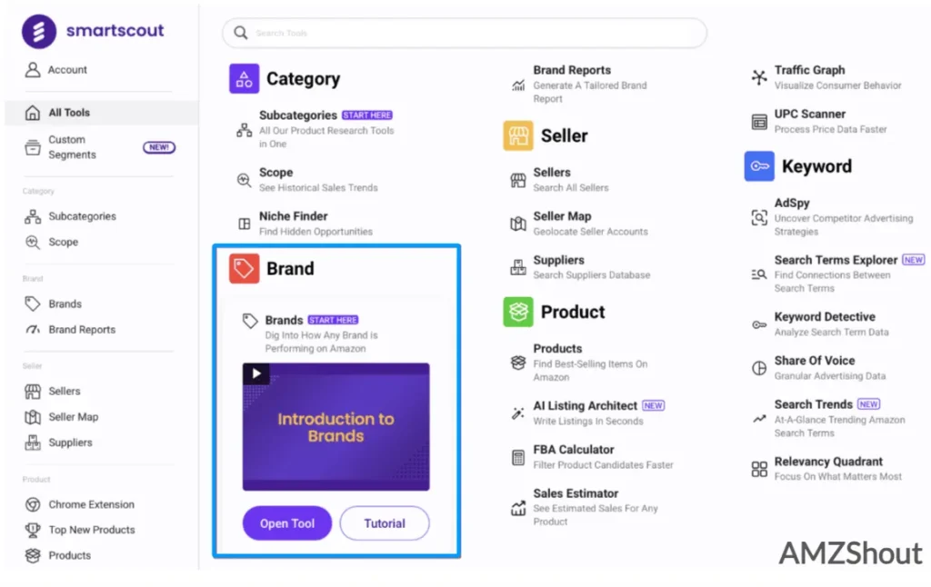 Smartscout Brand Feature