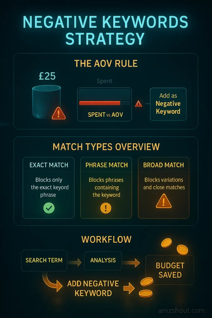 Negative Keywords Strategy